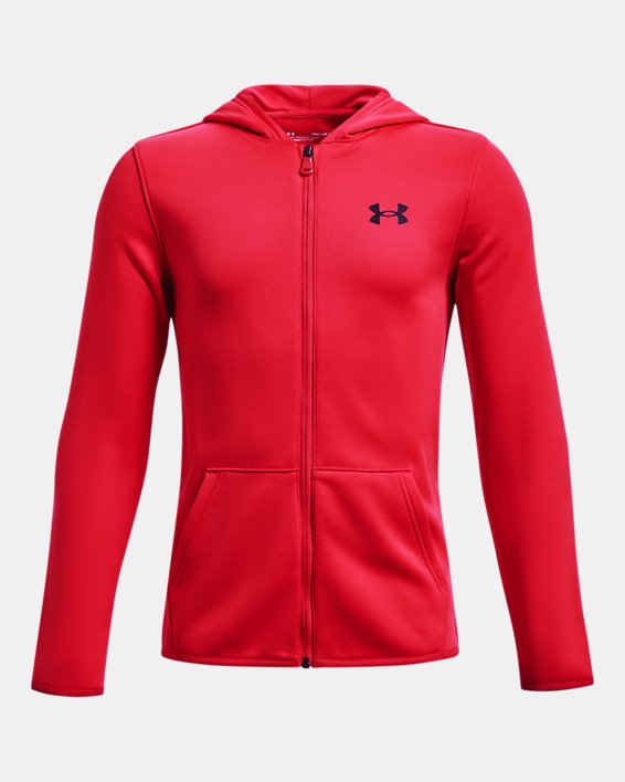 Boys' Armour Fleece® Full-Zip Hoodie