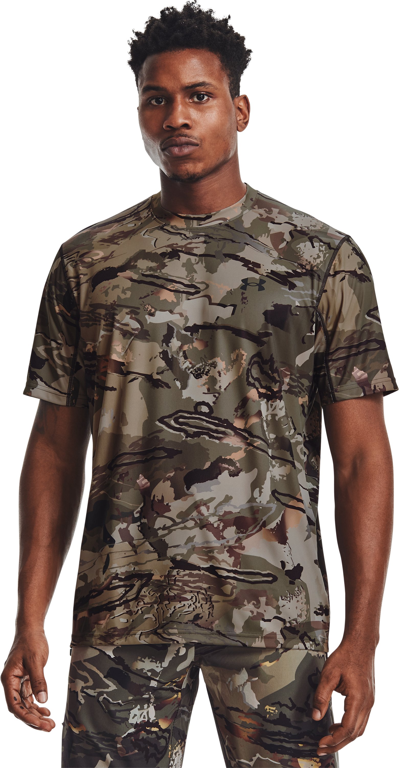 Men's UA Iso-Chill Brush Line Short Sleeve