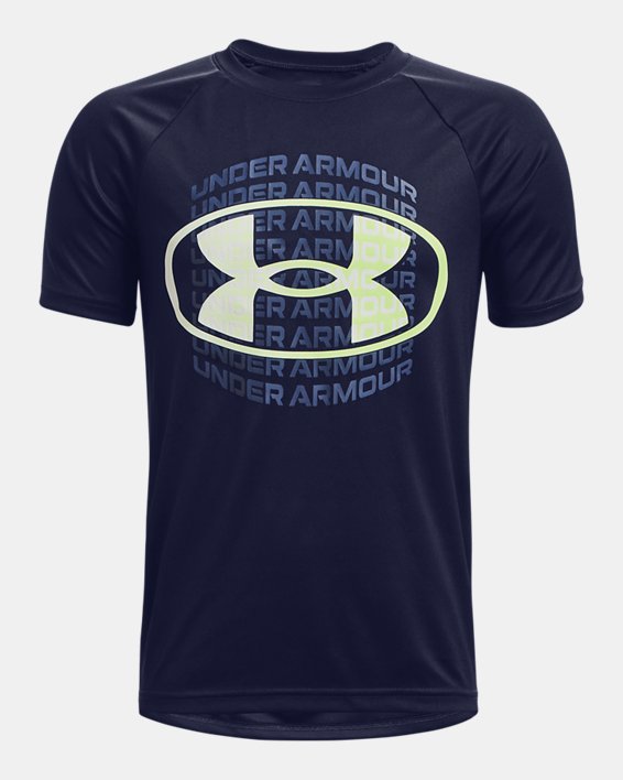 Boys' UA Tech™ Gradient Wordmark Short Sleeve