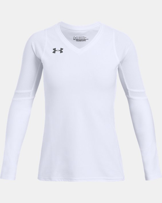 Girls' UA Volleyball Powerhouse Long Sleeve Jersey