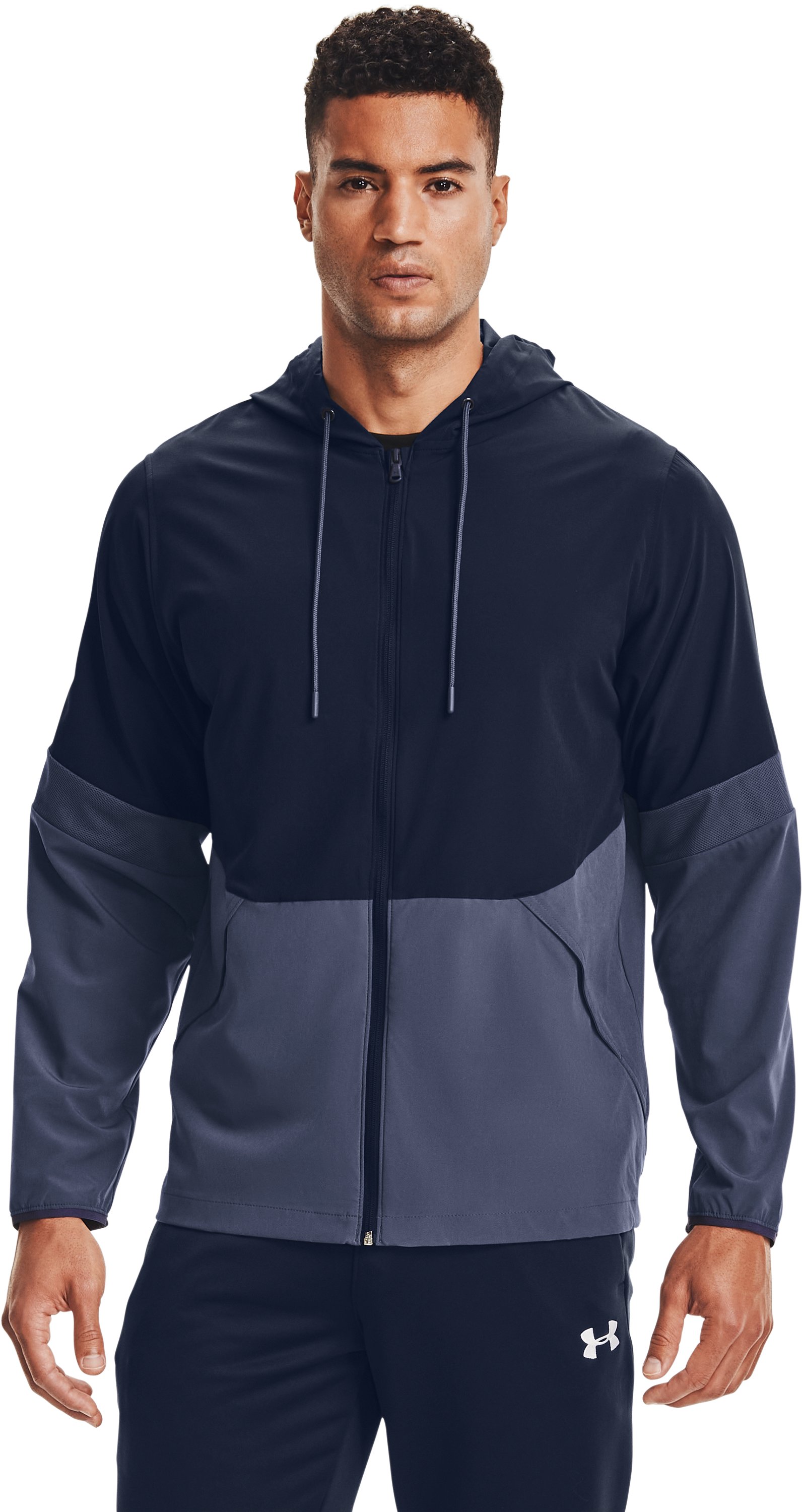 Men's UA Squad Woven Warm-Up Jacket