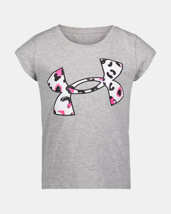 Girls' Toddler UA Young Wild Big Logo Short Sleeve