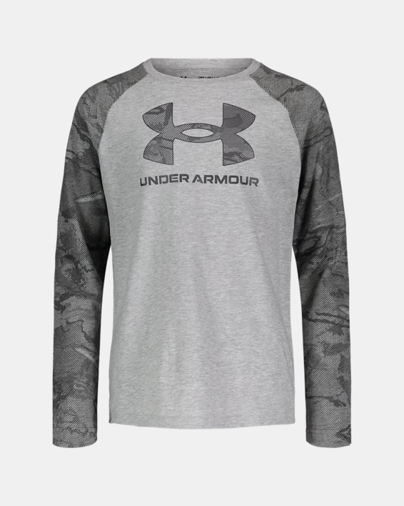 Boys' Pre-School UA Logo Raglan Long Sleeve