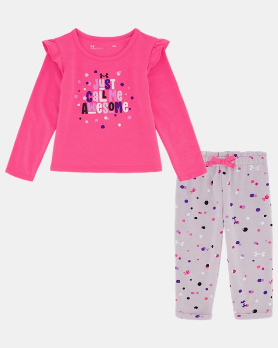 Girls' Infant UA Just Call Me Awesome 2-Piece Set