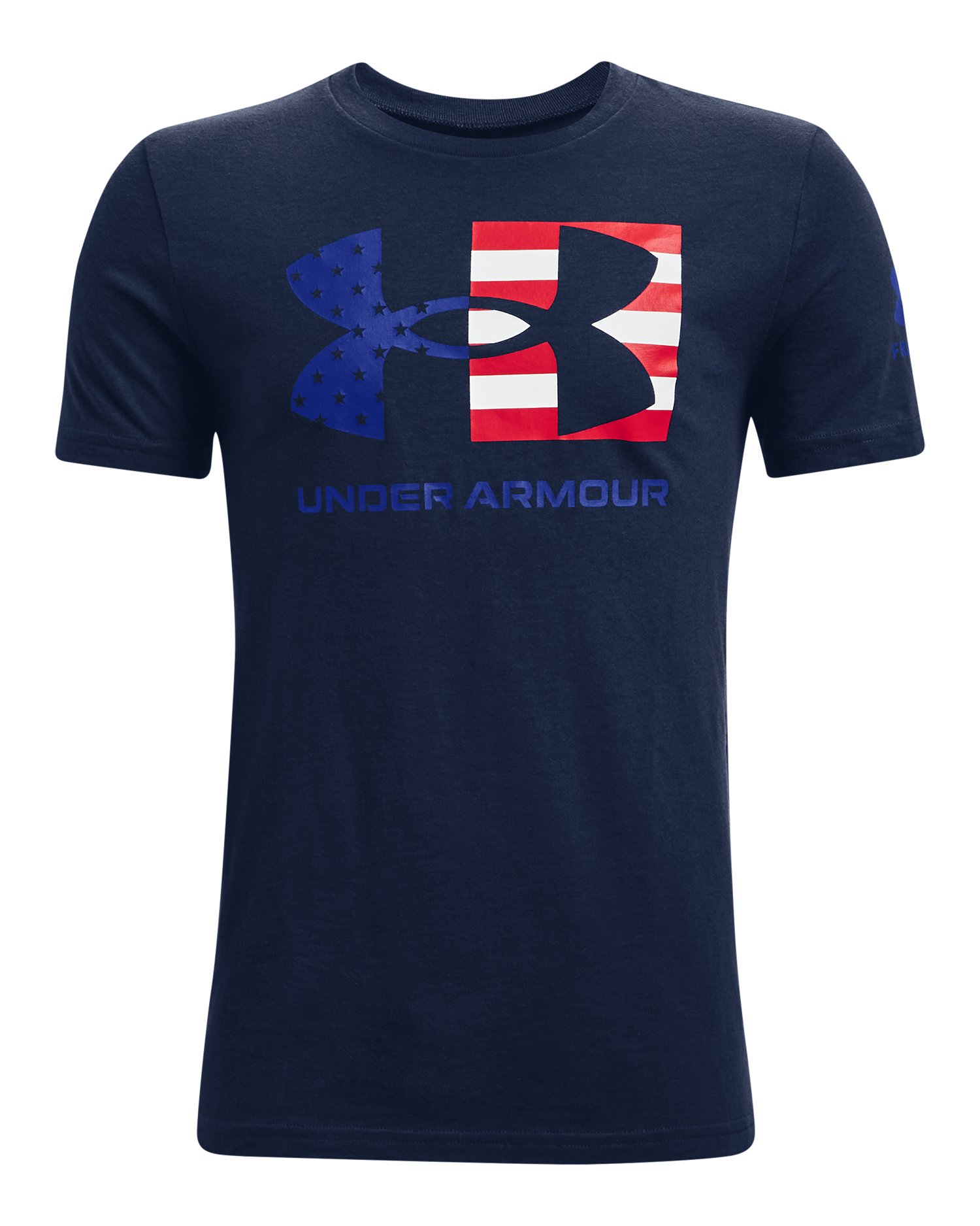 Boys' UA Freedom Flag Short Sleeve T-Shirt