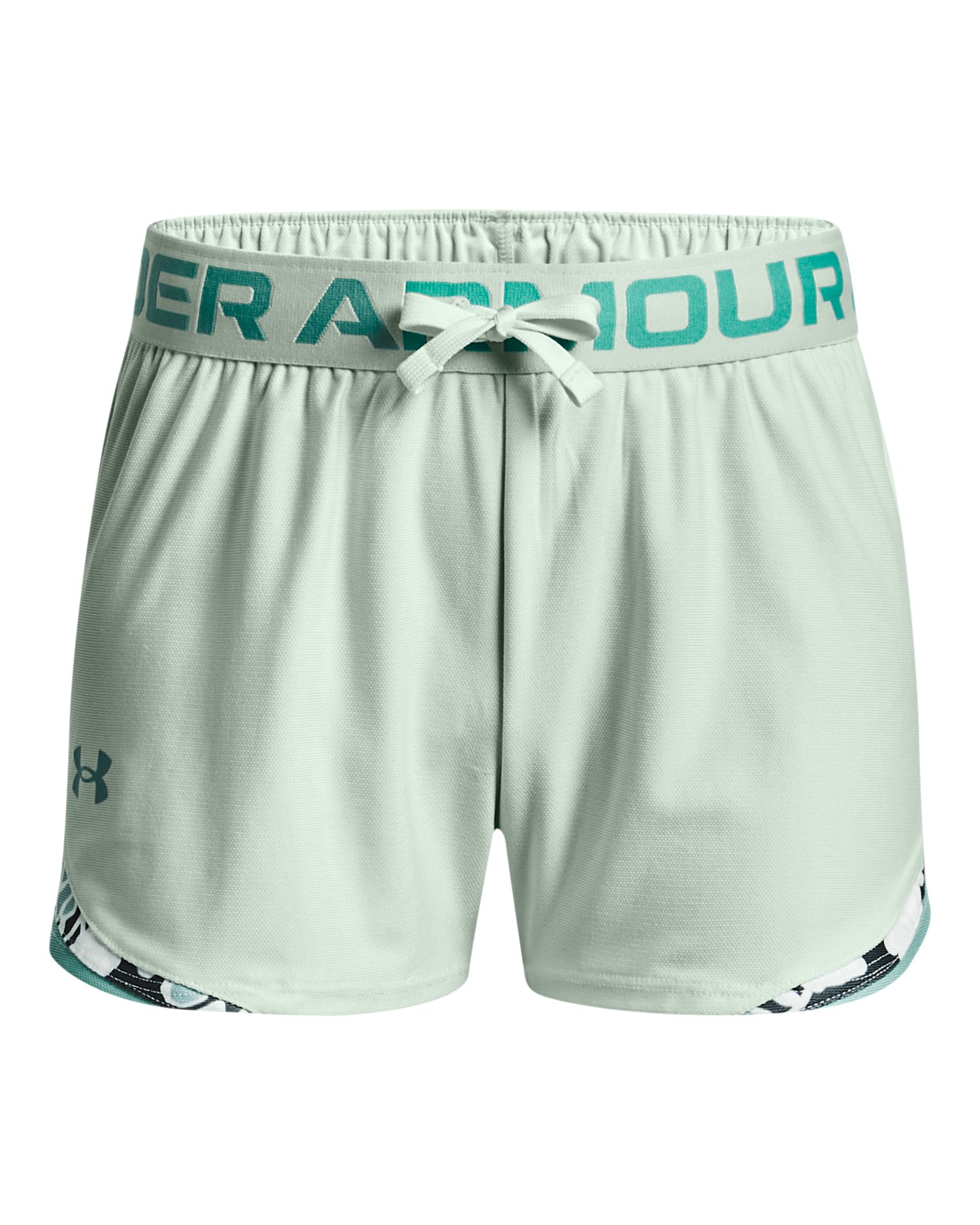 Girls' UA Play Up Tri-Color Shorts