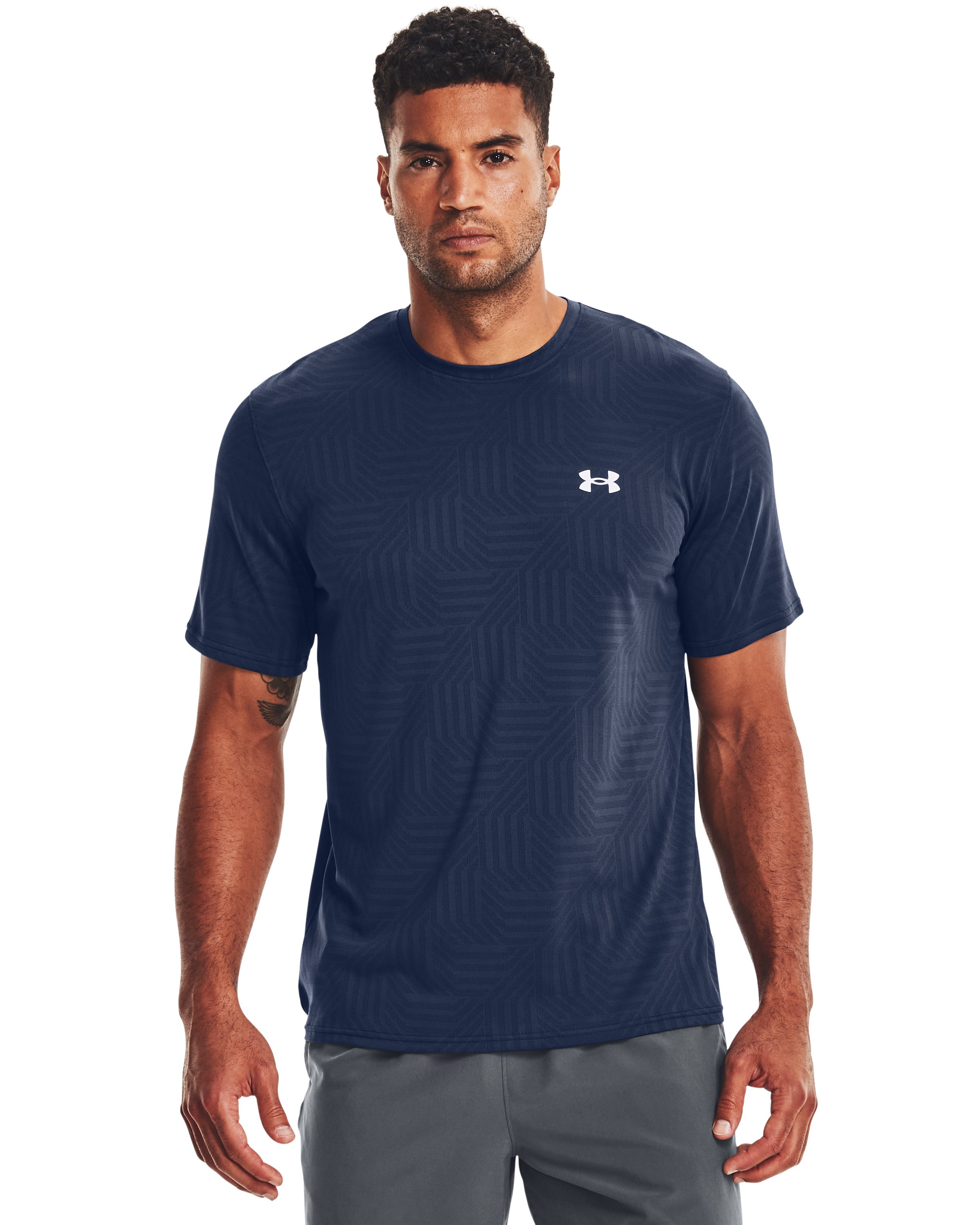 Men's UA Training Vent Jacquard Short Sleeve