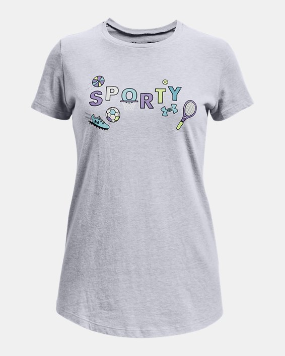 Girls' UA Sporty Short Sleeve