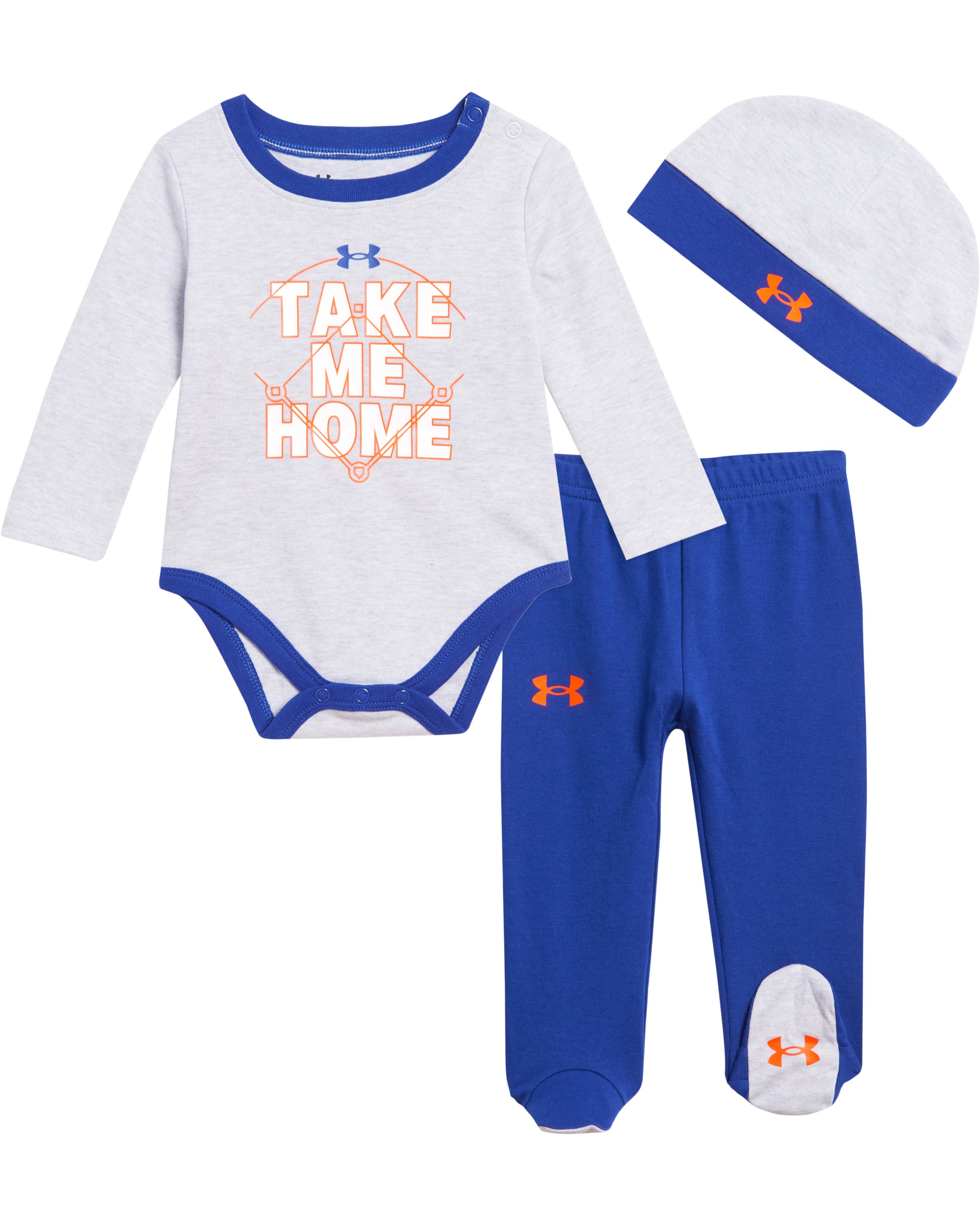 Boys' Newborn UA Baseball Take Me Home 3-Piece Set