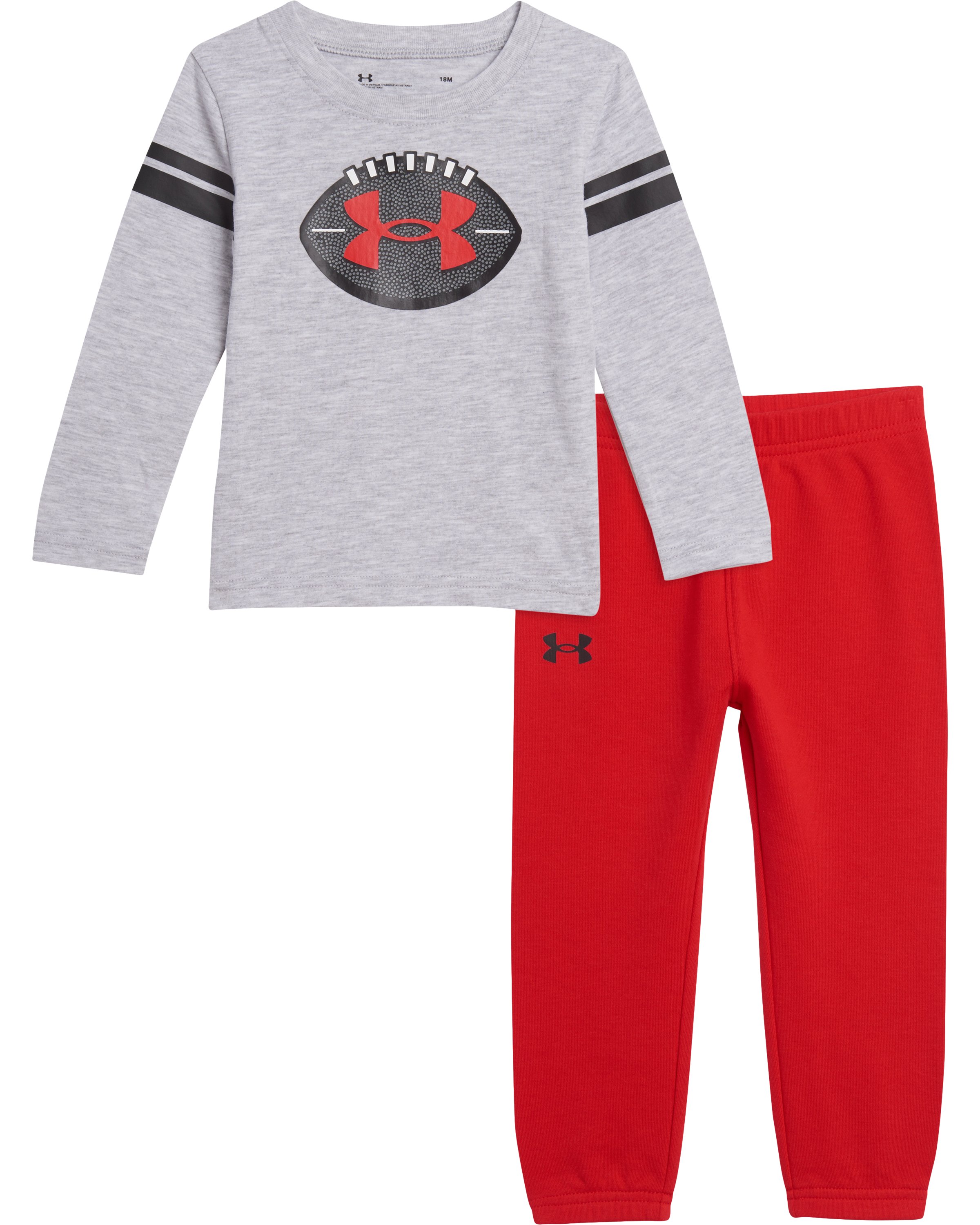 Boys' Toddler UA Football Logo 2-Piece Set