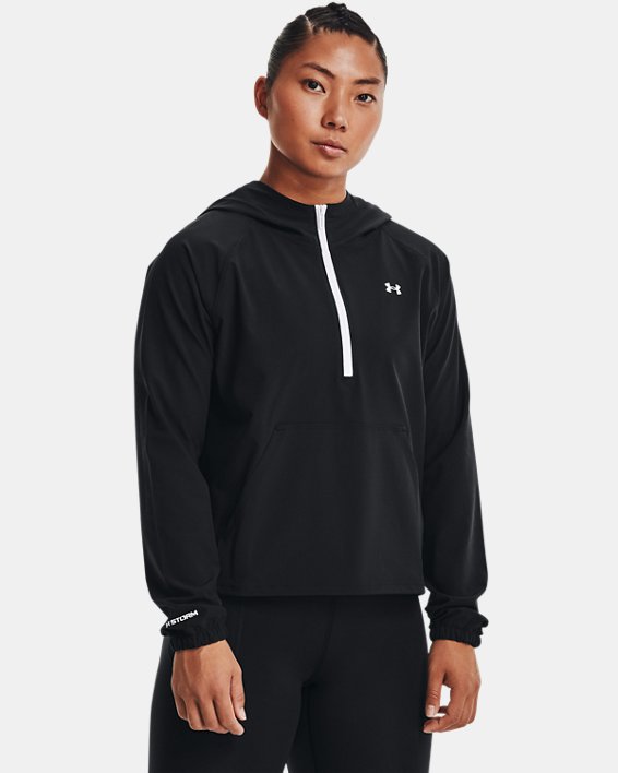 Women's UA Woven Colorblock ½ Zip