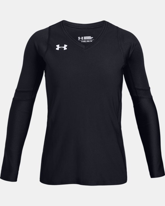 Girls' UA Volleyball Powerhouse Long Sleeve Jersey