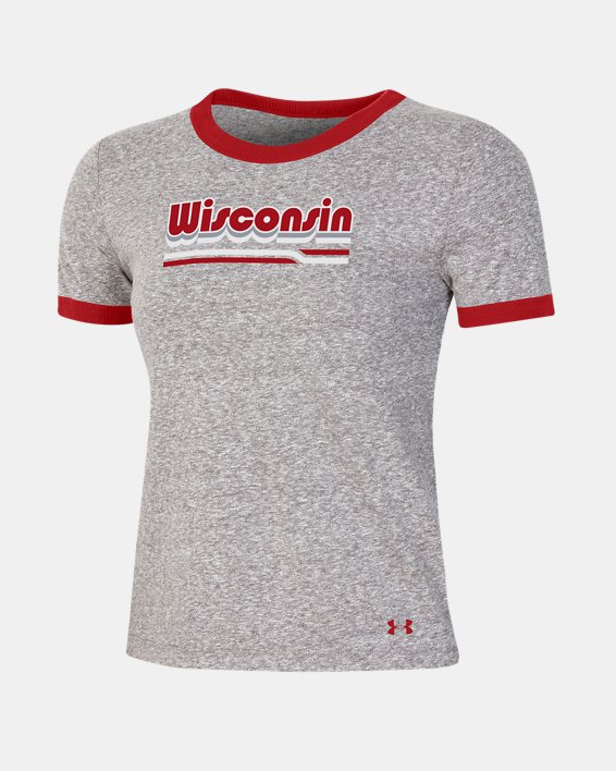 Women's UA Slub Ringer Collegiate T-Shirt