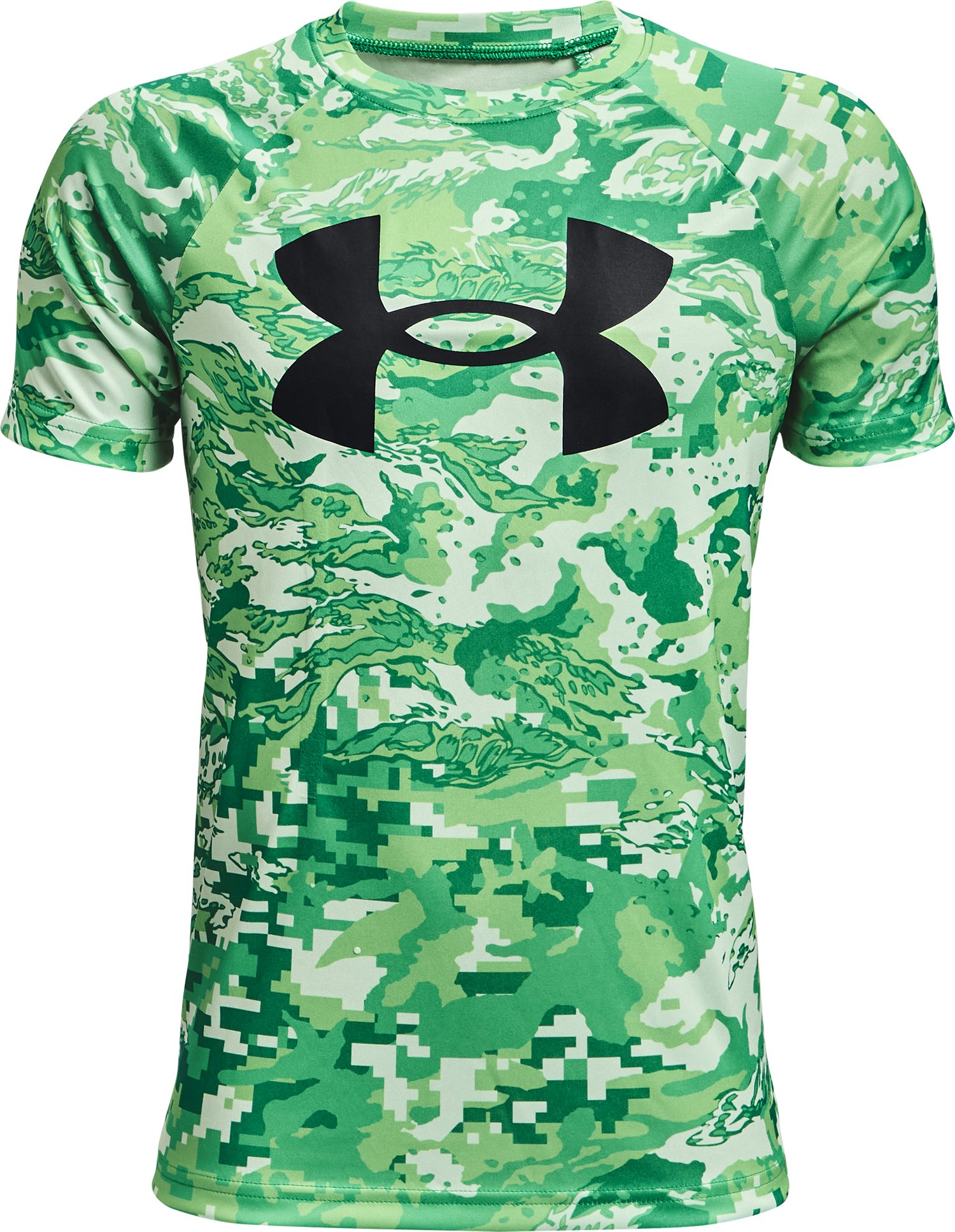 Boys' UA Tech™ Big Logo Printed Short Sleeve