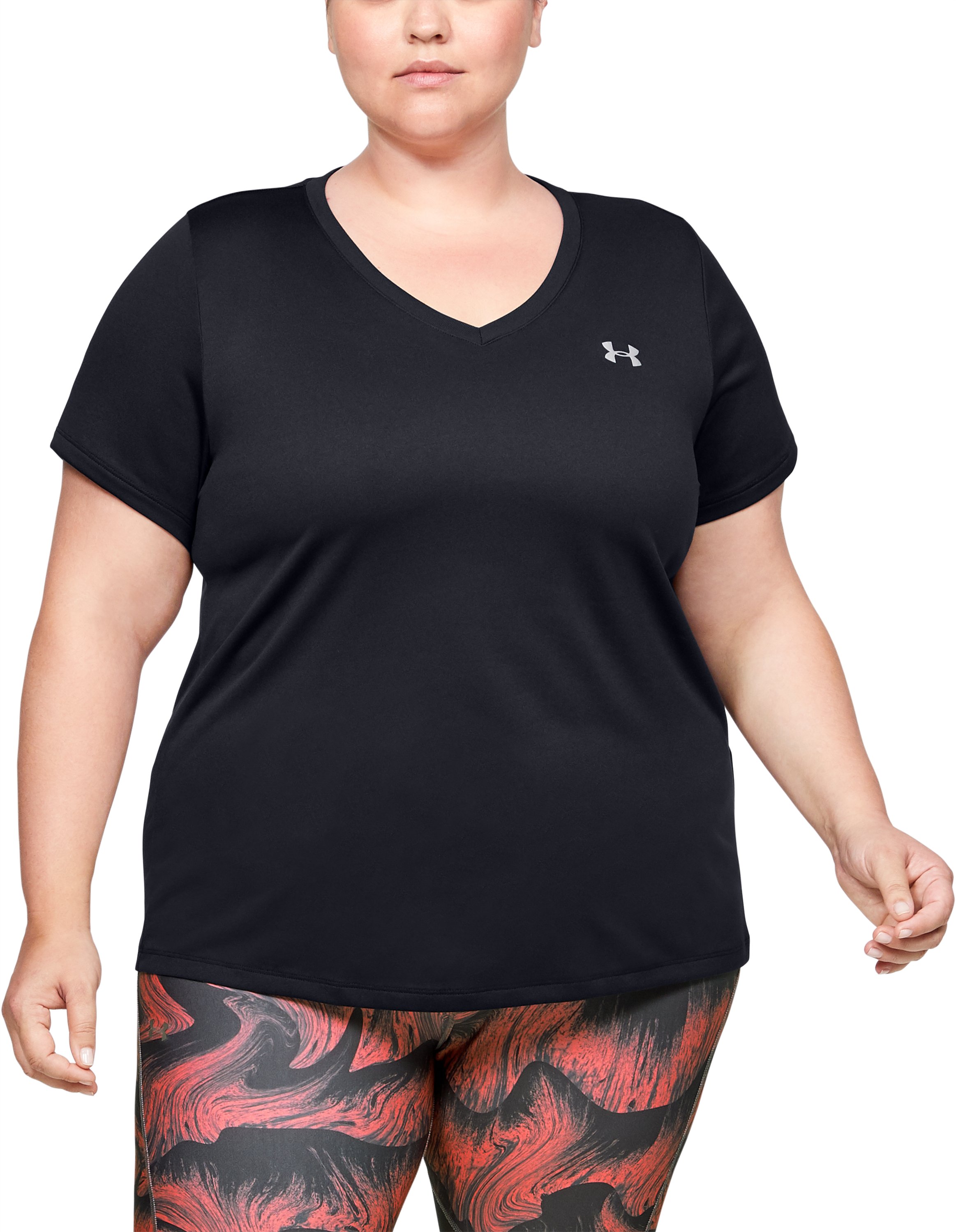 Women's UA Tech™ Short Sleeve V-Neck