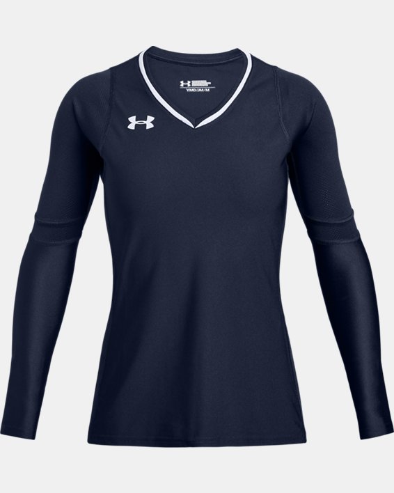 Girls' UA Volleyball Powerhouse Long Sleeve Jersey