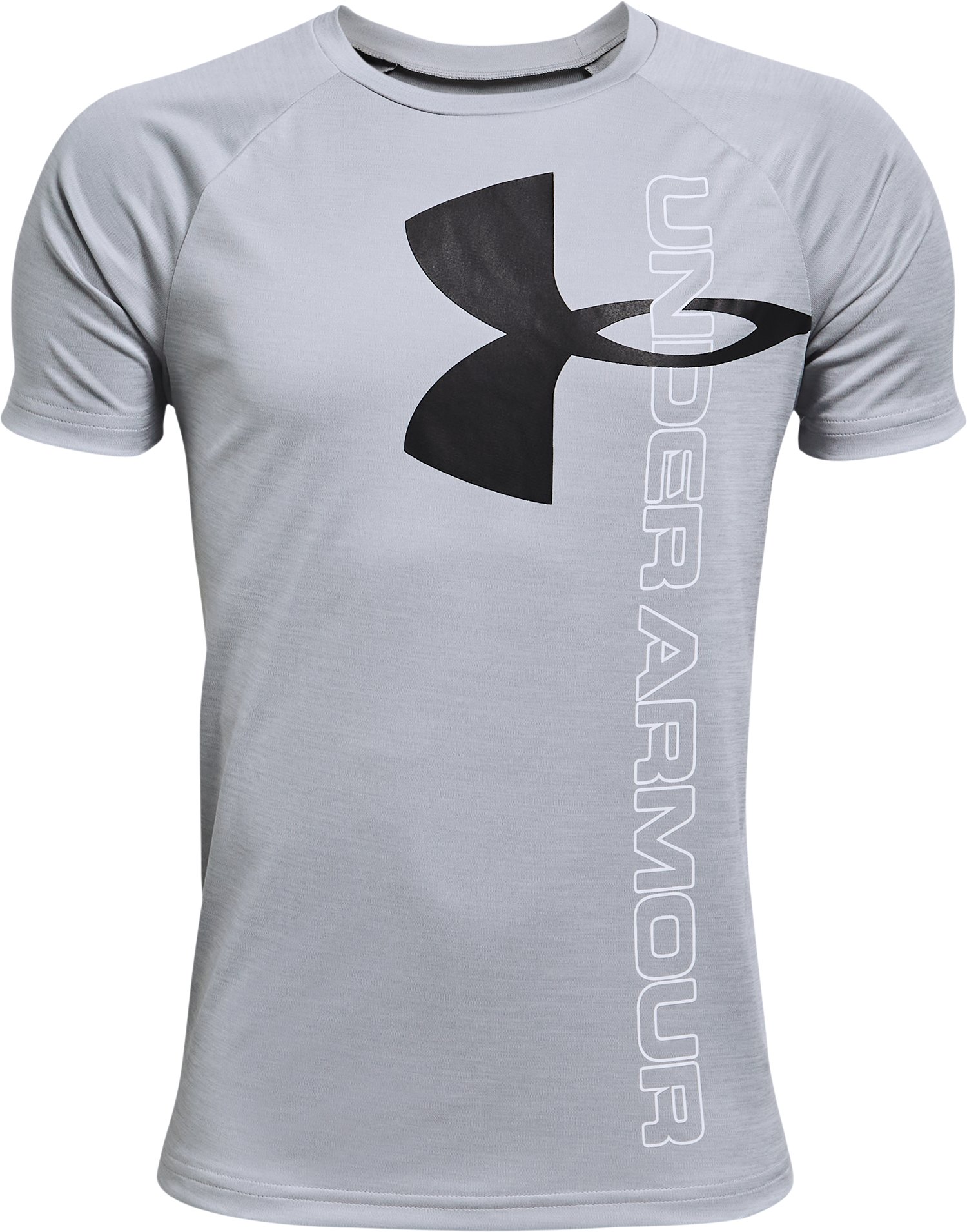Boys' UA Tech™ Split Logo Hybrid Short Sleeve