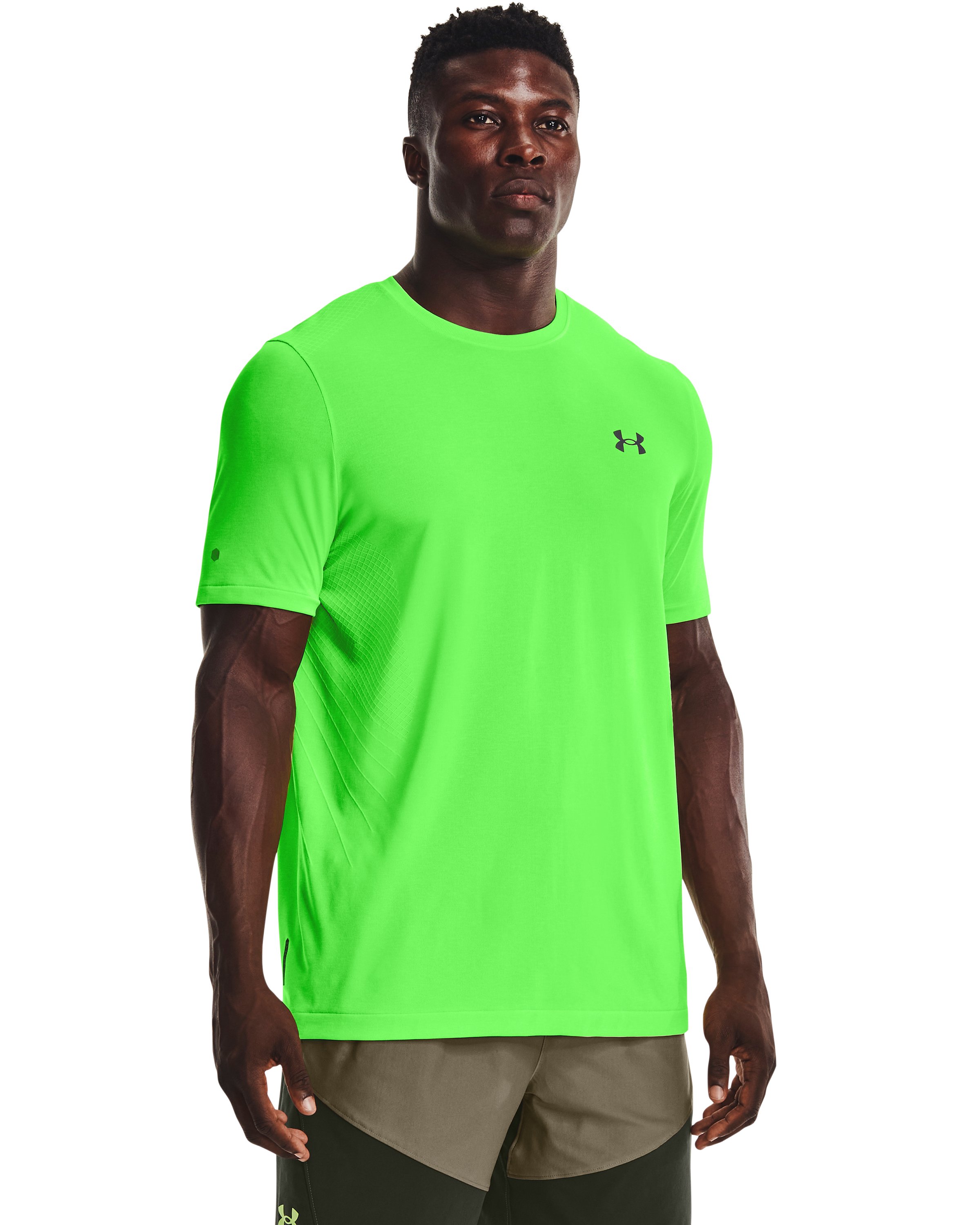 Men's UA RUSH™ Seamless Short Sleeve