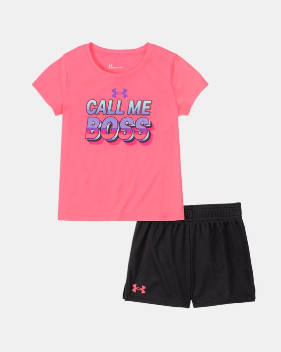 Girls' Pre-School UA Call Me Boss Set