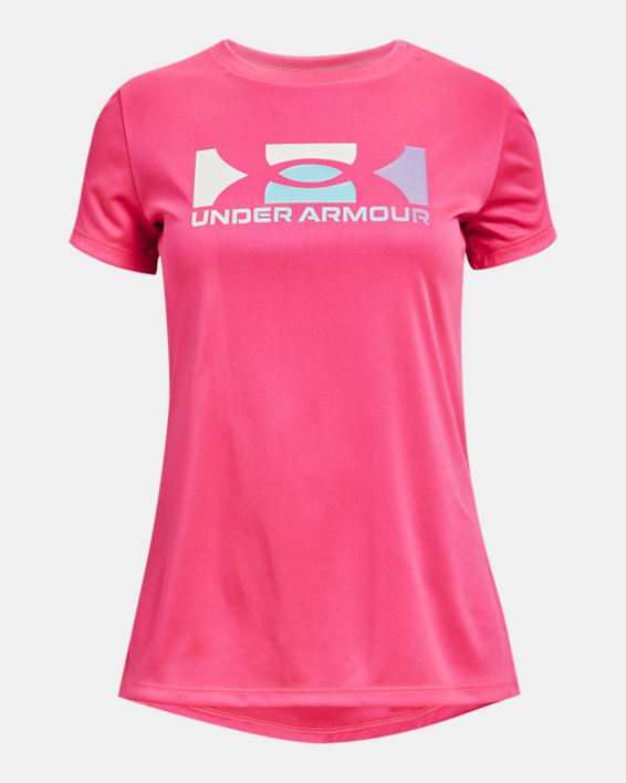 Girls' UA Tech™ Box Logo Short Sleeve