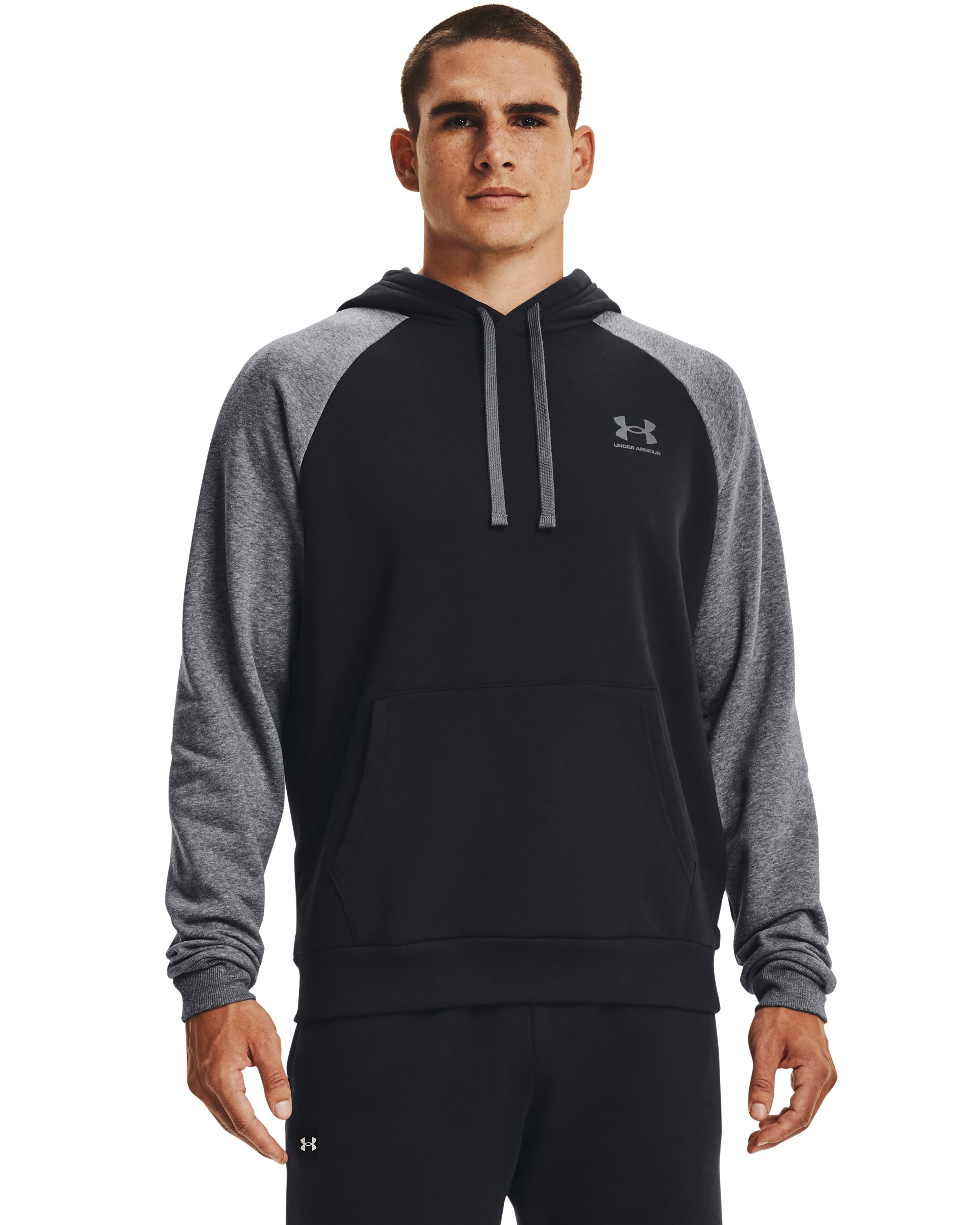 Men's UA Rival Fleece Colorblock Hoodie