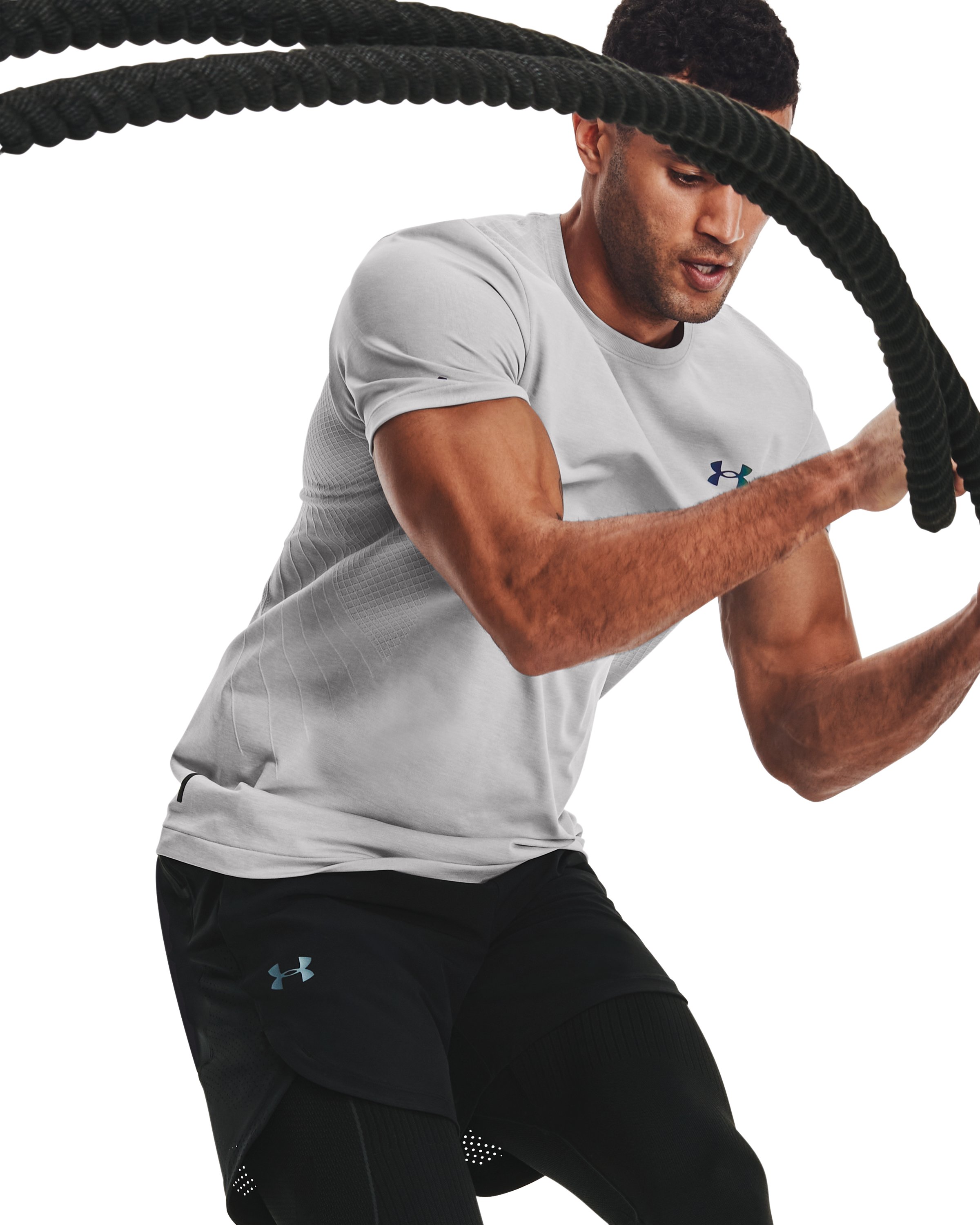 Men's UA RUSH™ Seamless Short Sleeve