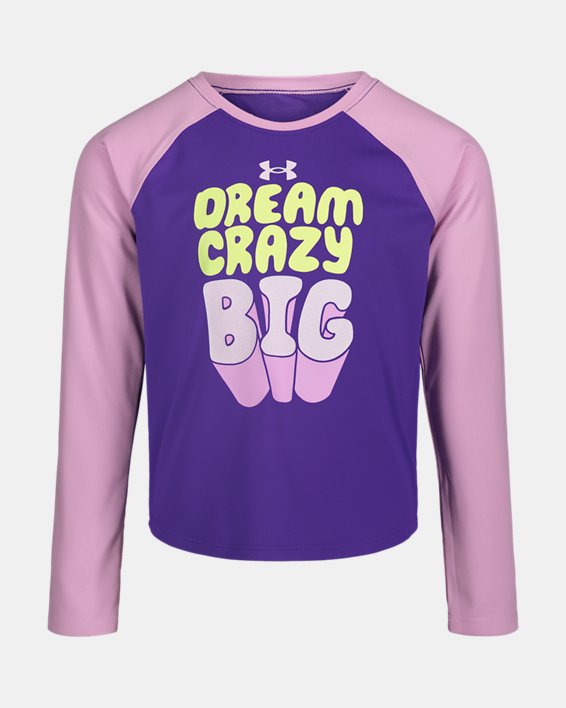 Girls' Toddler UA Dream Crazy Big Long Sleeve