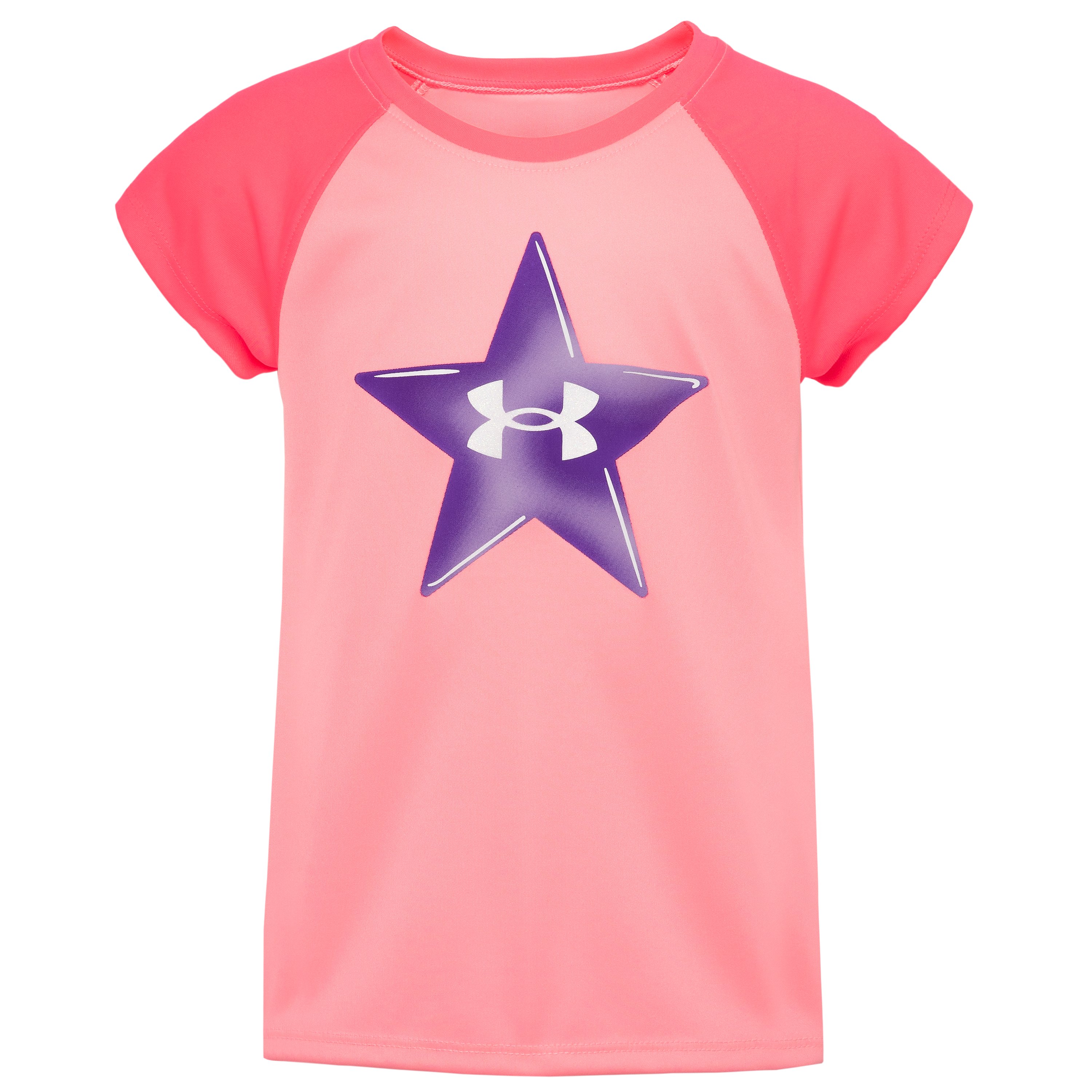 Girls' Pre-School UA Airbrush Star Short Sleeve