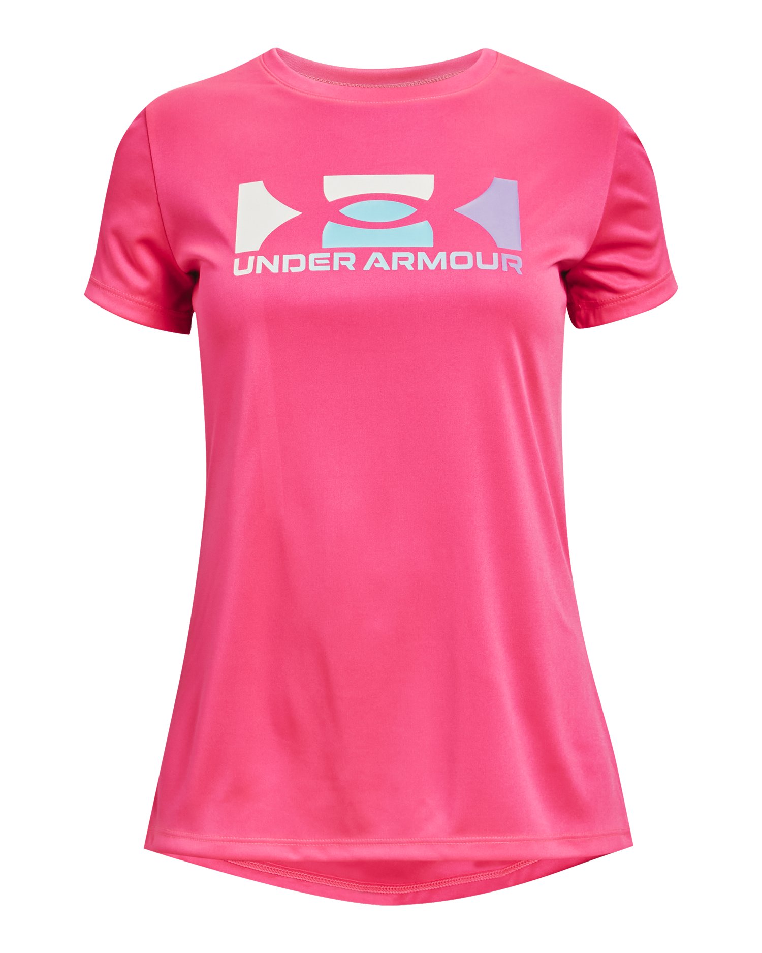 Girls' UA Tech™ Box Logo Short Sleeve