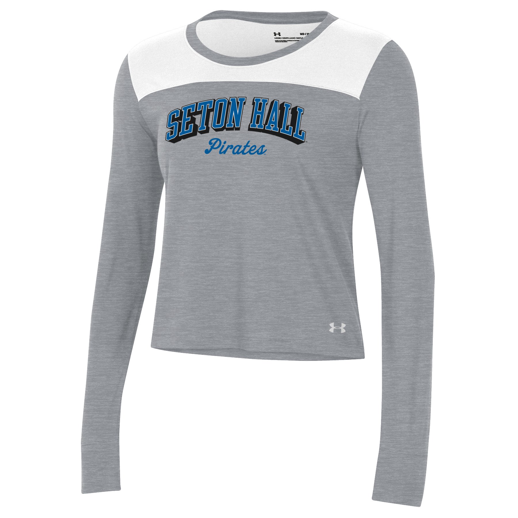 Women's UA Performance Cotton Collegiate Long Sleeve