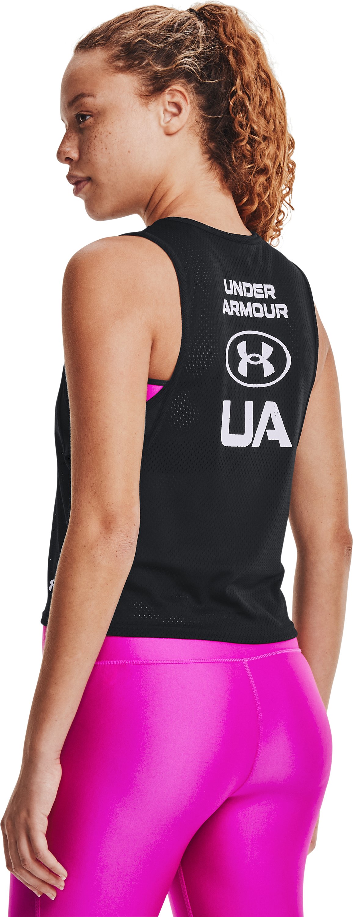 Women's HeatGear® Armour Muscle Mesh Tank