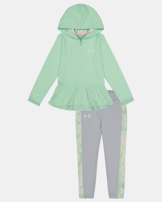 Girls' Pre-School UA Botanical Dye Hoodie Set