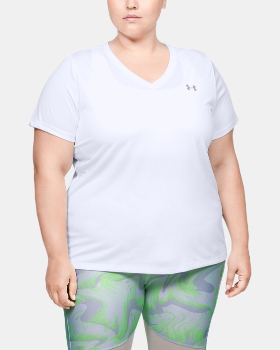 Women's UA Tech™ Short Sleeve V-Neck