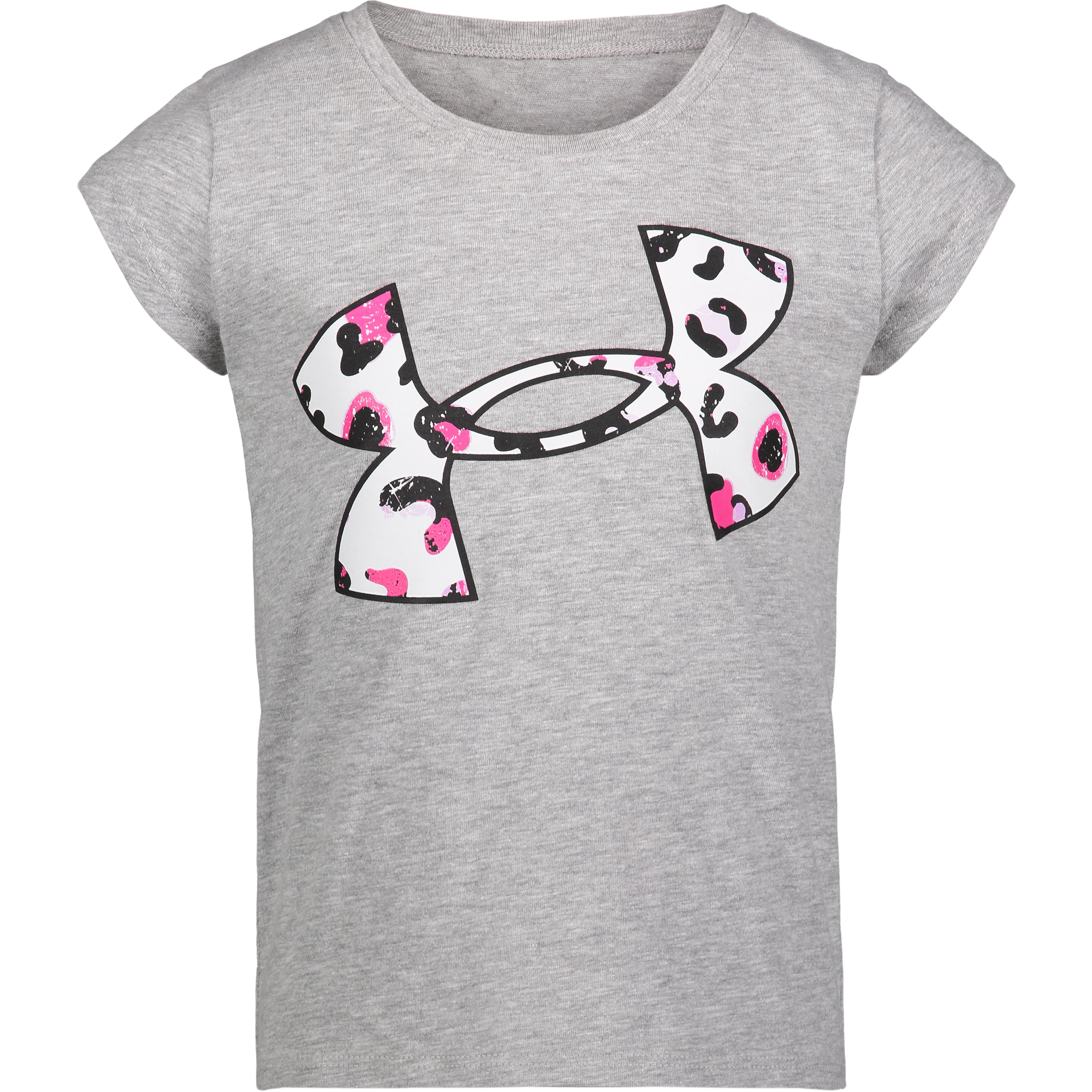 Girls' Toddler UA Young Wild Big Logo Short Sleeve