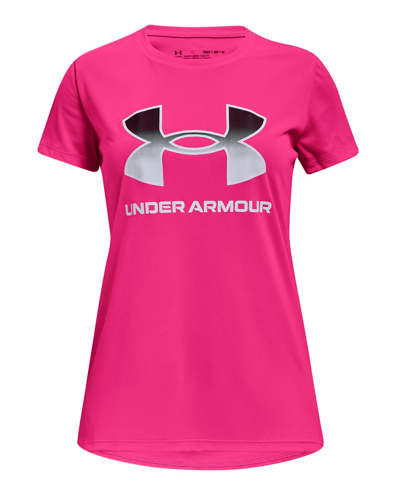 Girls' UA Tech™ Sportstyle Solid Short Sleeve