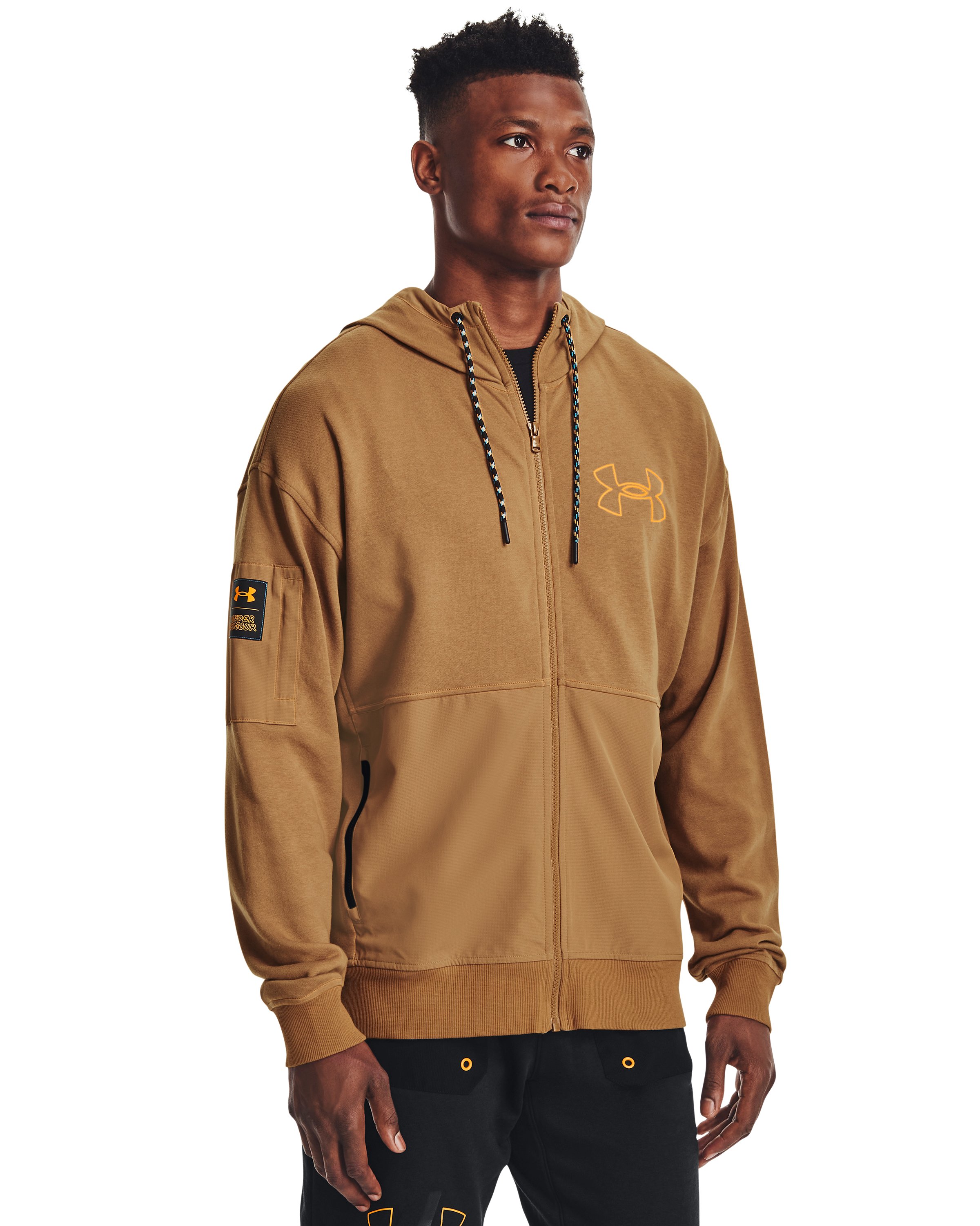 Men's UA Rival Terry Scribble Full-Zip
