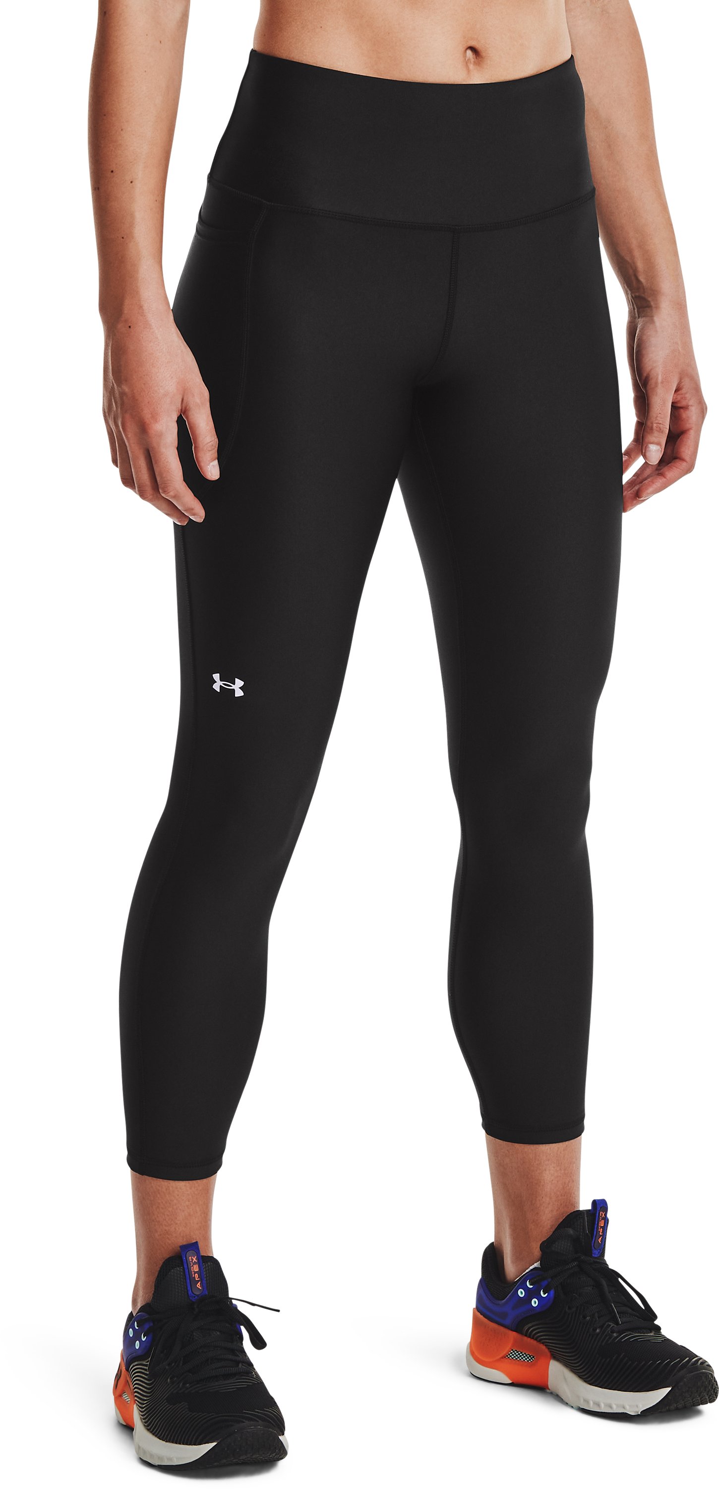 Women's HeatGear® Armour No-Slip Waistband Ankle Leggings
