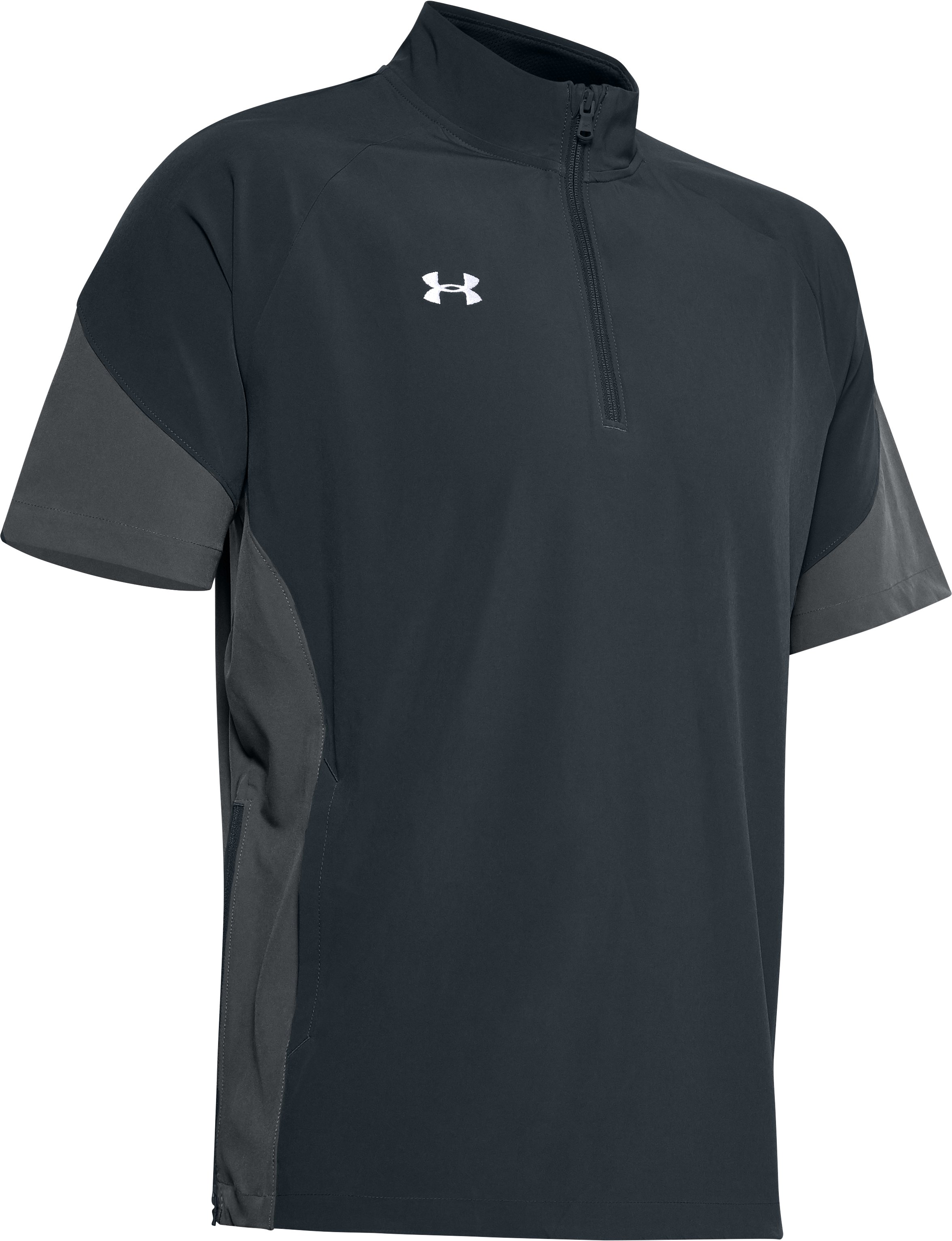Men's UA Squad Coach's Short Sleeve ¼ Zip
