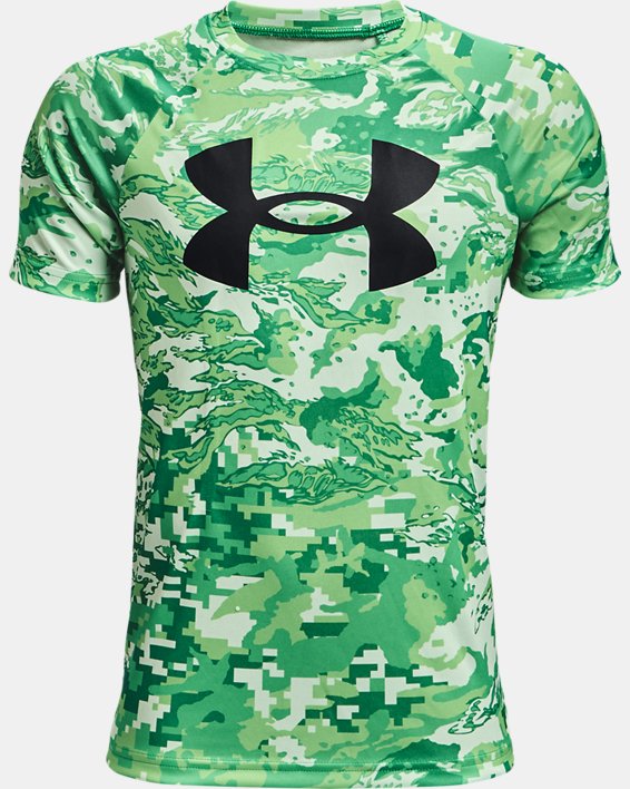 Boys' UA Tech™ Big Logo Printed Short Sleeve