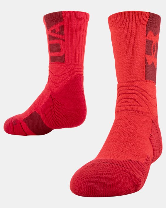 Youth UA Playmaker Crew Socks