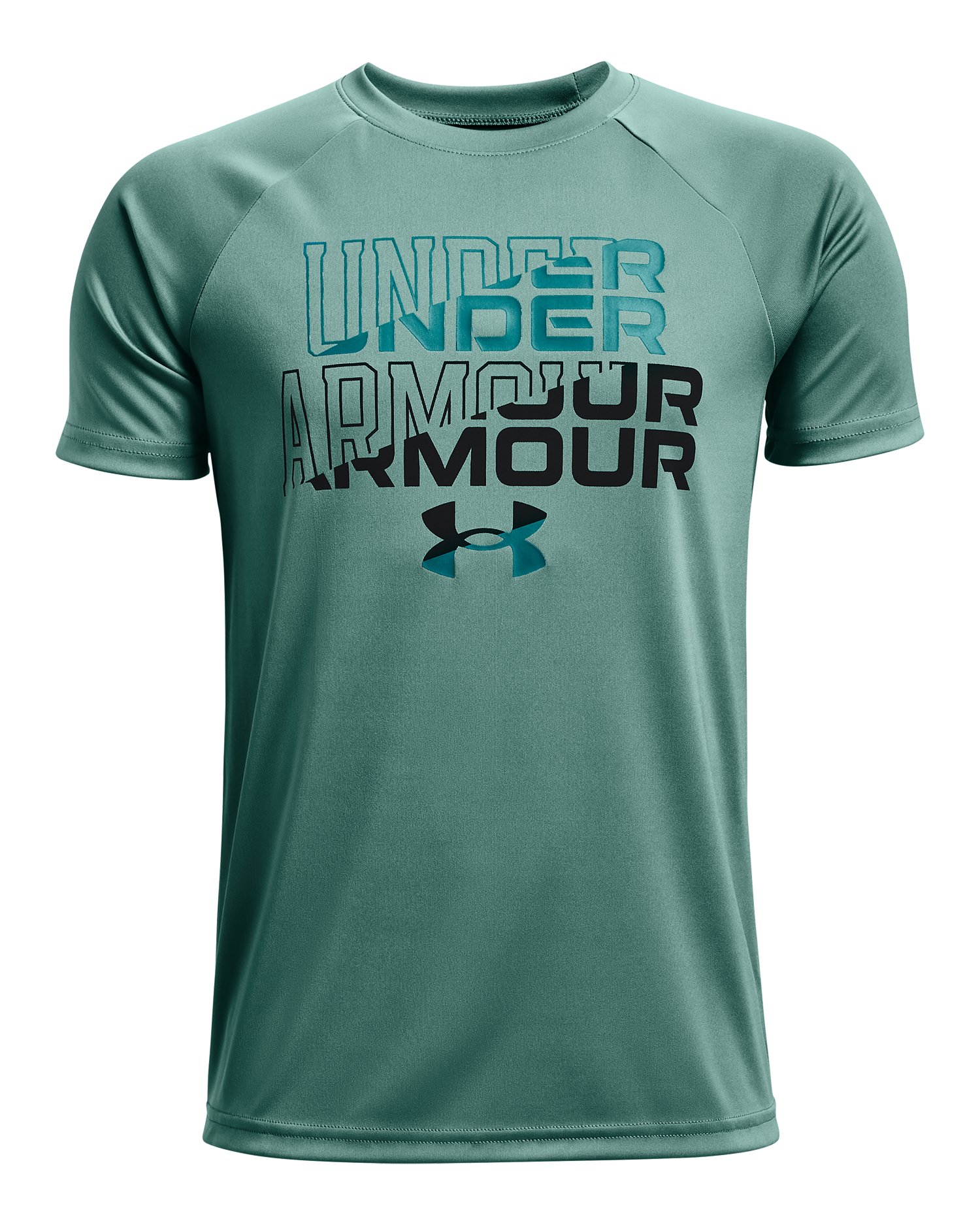 Boys' UA Tech™ Wordmark Logo Short Sleeve