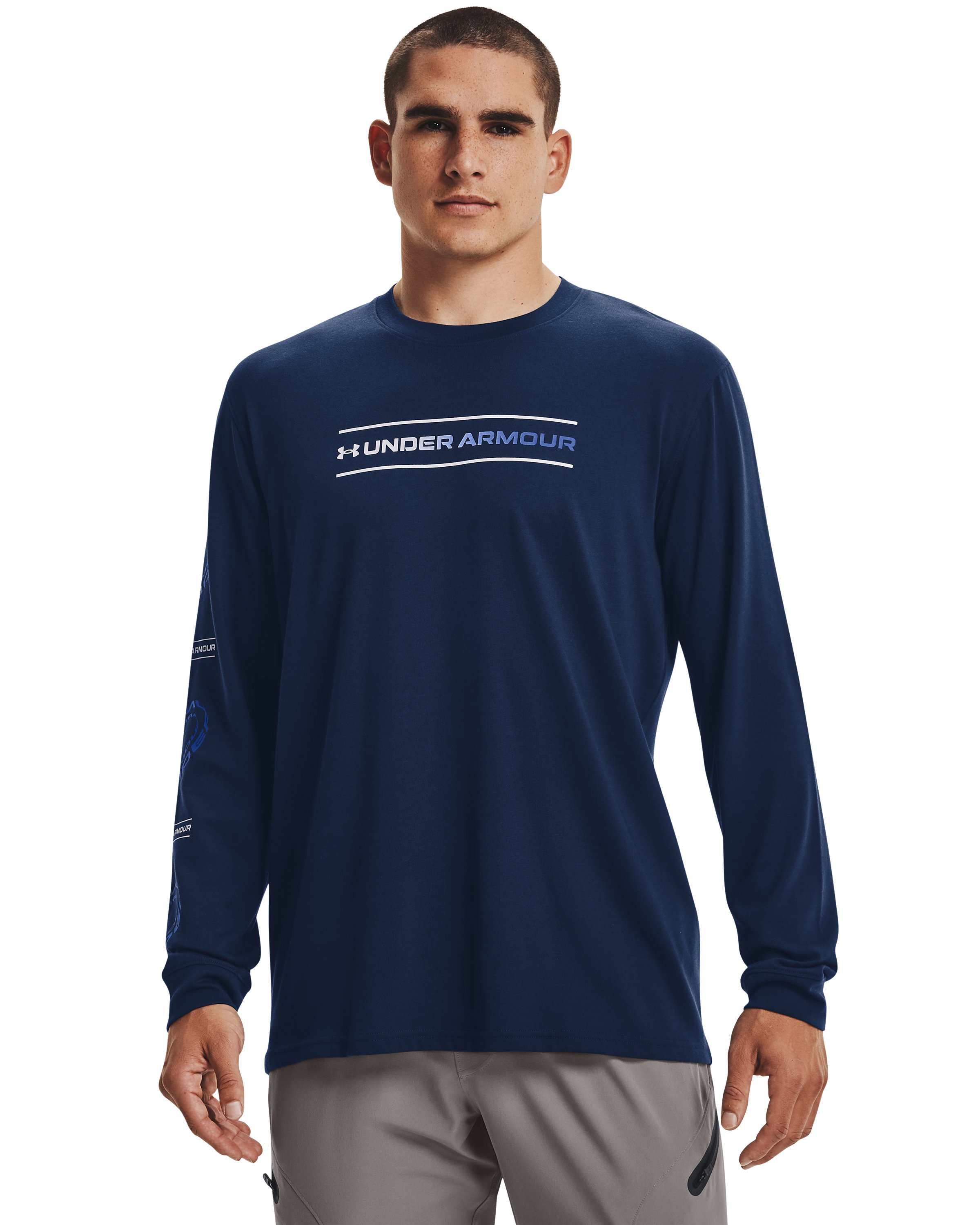 Men's UA Branded Spiral Heavyweight Long Sleeve