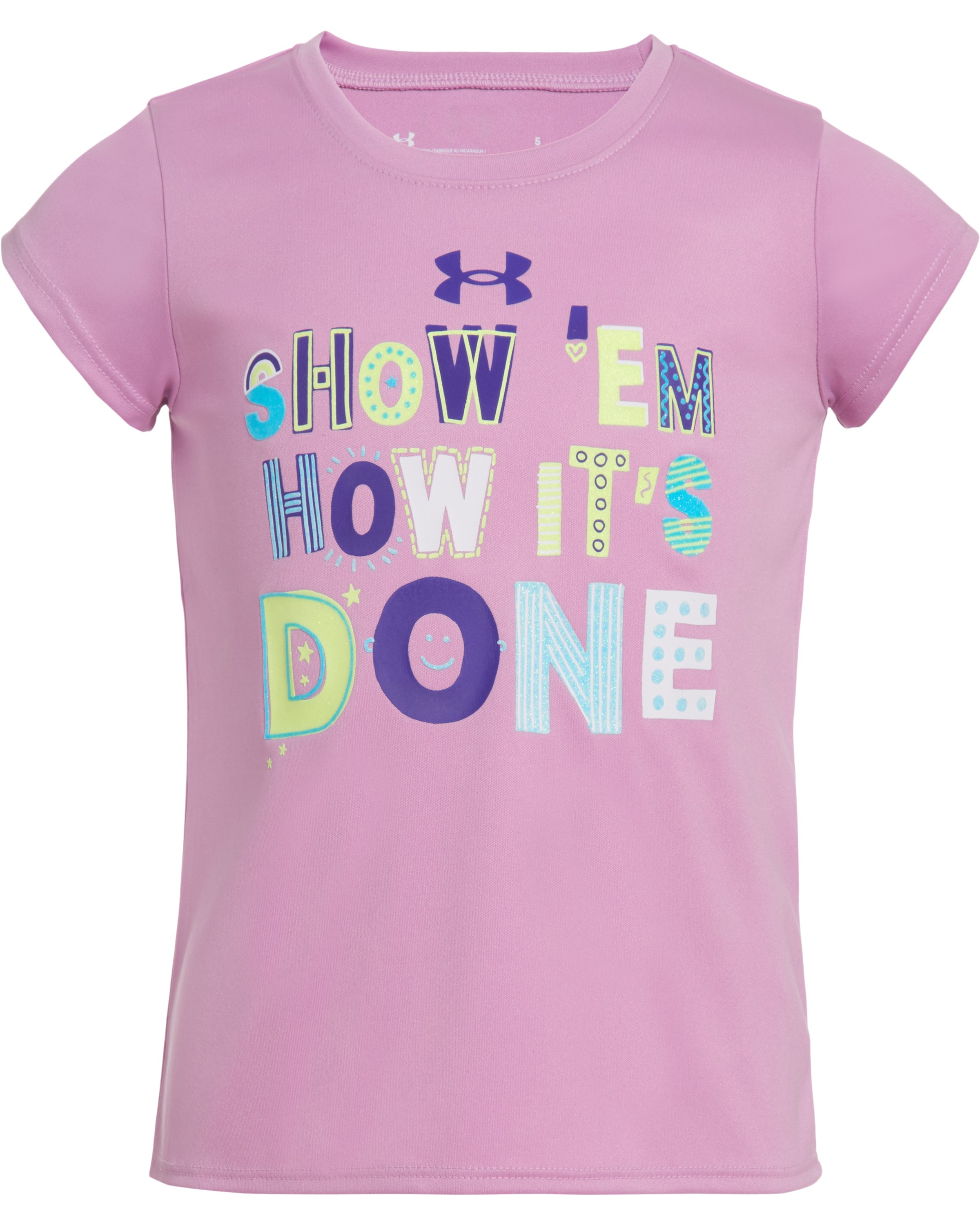 Girls' Toddler UA Show Em How It's Done Short Sleeve