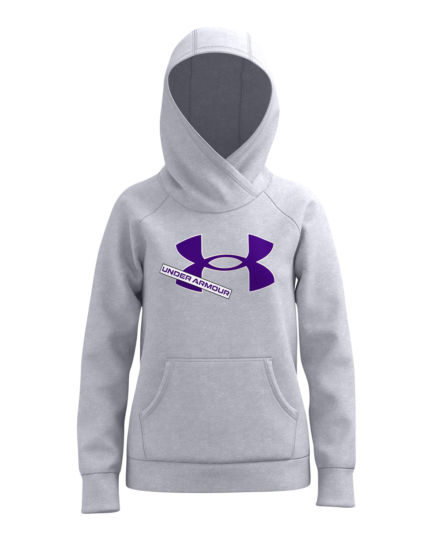 Girls' UA Rival Fleece Logo Hoodie