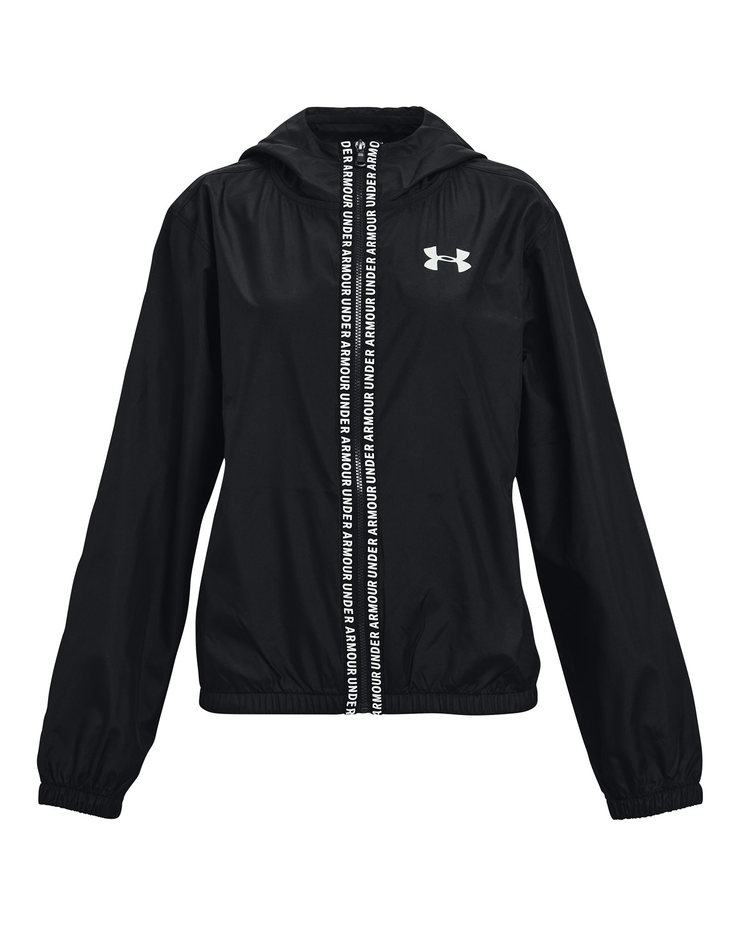 Girls' UA Woven Full Zip Jacket