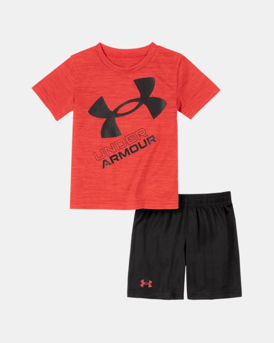 Boys' Infant UA Twist Slanted Logo Set
