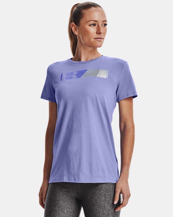 Women's UA Metallic Logo T-Shirt
