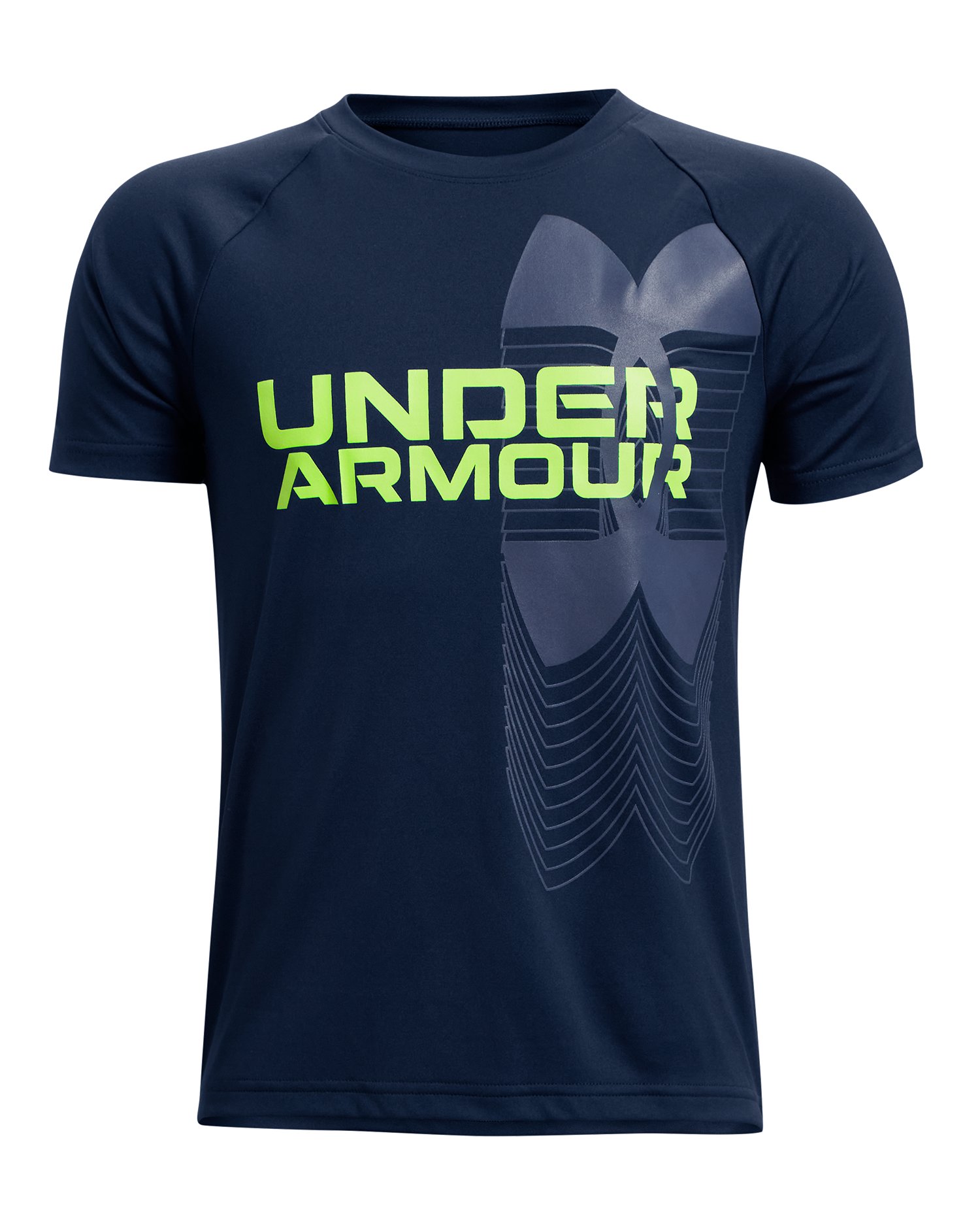 Boys' UA Tech™ Logo Fade Short Sleeve