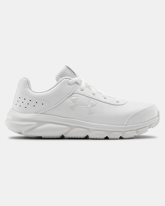 Grade School UA Assert 8 Uniform Synthetic Running Shoes