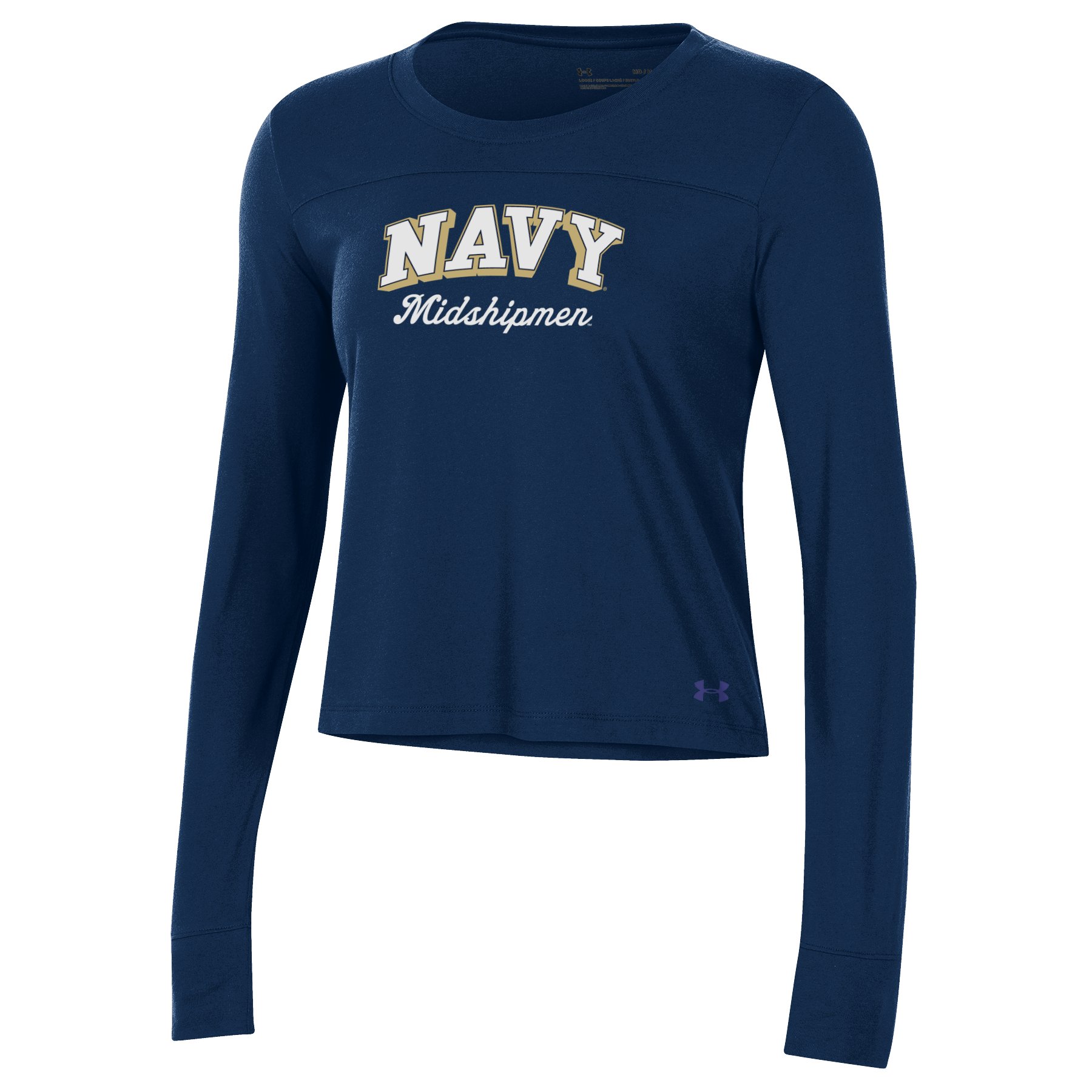 Women's UA Performance Cotton Collegiate Long Sleeve